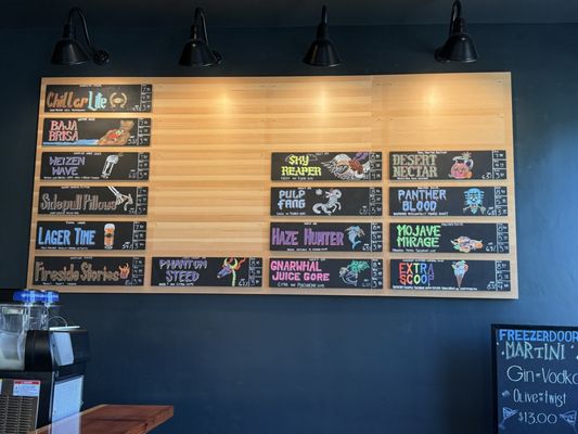 Menu photo 8 Burning Barrel Brewing and Spirits Placerville, CA