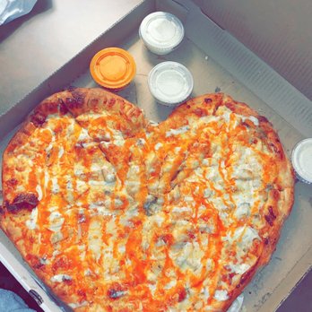 Mama Lena's II - Buffalo chicken heart shaped pizza - Pizza Near Me - McKees Rocks, Pennsylvania Mama Lena's II - Buffalo chicken heart shaped pizza - Pizza Near Me - McKees Rocks, Pennsylvania