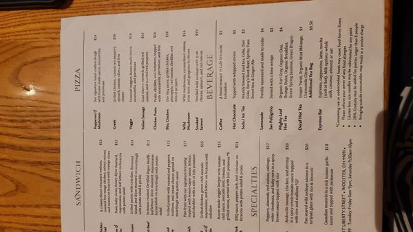 Menu photo 7 Broken Rocks Cafe & Bakery Wooster, OH