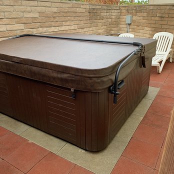 Spa Max - New spa on cement pavers. - Hot Tub & Pool Near Me - Corona, California