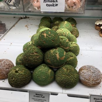 Bibble & Sip - Matcha cream puffs! - Coffee & Tea Near Me - New York, New York