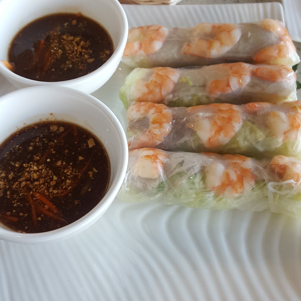 Ocean Pho - Shrimp and pork summer rolls - Vietnamese Near Me - Redlands, California Ocean Pho - Shrimp and pork summer rolls - Vietnamese Near Me - Redlands, California