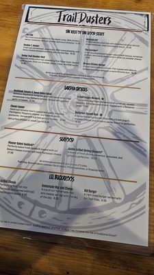 Menu photo 2 Trail Dusters Tap And Table Sturbridge, MA