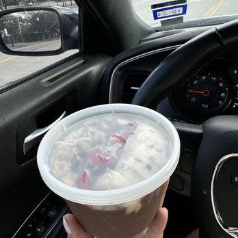 Good Habits - Cocoa Açaí bowl  Bananas strawberries Nutella granola and coconut shavings - Juice Bars & Smoothies Near Me - Beaumont, Texas