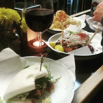 THE ROLL - ESPRESSO DINING BAR by null