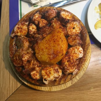 The Gourmet Experience - Octopus with potato - Delicatessen Near Me - Madrid, M The Gourmet Experience - Octopus with potato - Delicatessen Near Me - Madrid, M