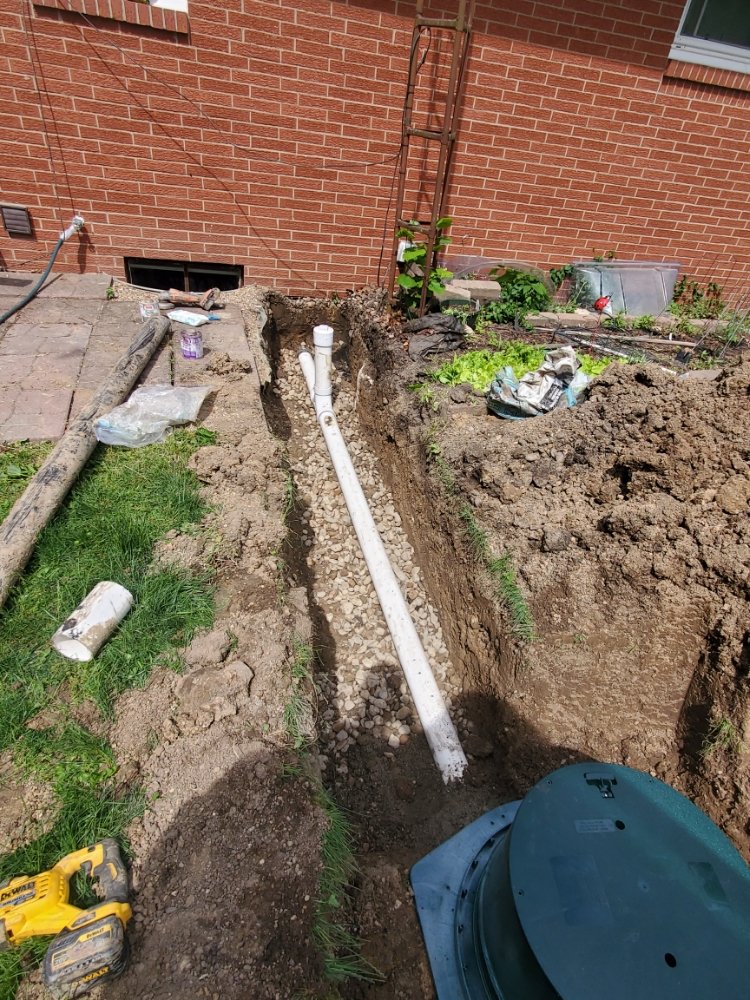 Slide of Estes Excavation and Drain