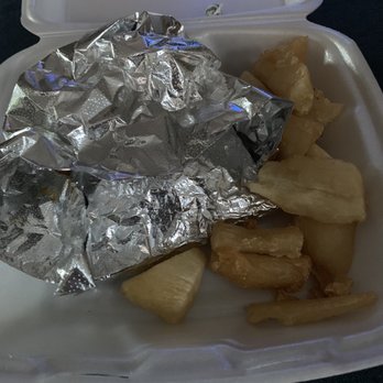 Barroco - Chorizo Arepa with yuca fries - Latin American Near Me - Lakewood, Ohio Barroco - Chorizo Arepa with yuca fries - Latin American Near Me - Lakewood, Ohio