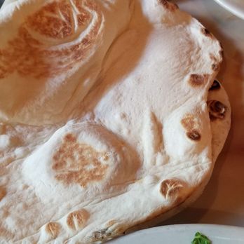 Bedouin Tent - Bread that accompanied the platters - reminded me of Indian naan bread. - Middle Eastern Near Me - Brooklyn, New York