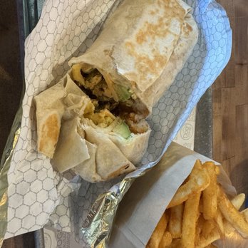 Dog Haus Biergarten - Bronco Burrito with Fries - Breakfast & Brunch Near Me - Burbank, California Dog Haus Biergarten - Bronco Burrito with Fries - Breakfast & Brunch Near Me - Burbank, California