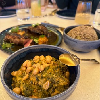 kann - Peanut creamer greens, black mushroom rice, duck - Caribbean Near Me - Portland, Oregon kann - Peanut creamer greens, black mushroom rice, duck - Caribbean Near Me - Portland, Oregon