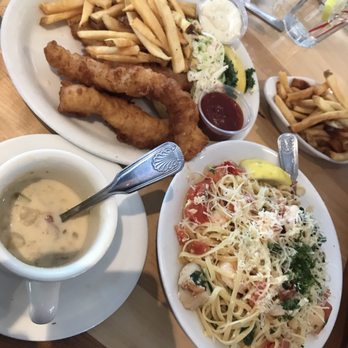 Brophy Bros - Fish and chips, a cup of chowder, and the seafood pasta! - Seafood Near Me - Santa Barbara, California Brophy Bros - Fish and chips, a cup of chowder, and the seafood pasta! - Seafood Near Me - Santa Barbara, California