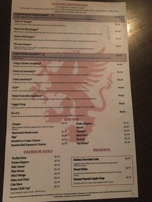 Menu photo 5 The Griffin Tavern Denver, CO