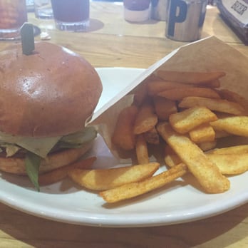 Twin Peaks - Burger and fries. Really good! - Sports Bars Near Me - Indianapolis, Indiana Twin Peaks - Burger and fries. Really good! - Sports Bars Near Me - Indianapolis, Indiana