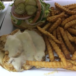Mushroom Swiss Burger