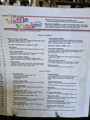 Menu photo 2 The Waffle Window Portland, OR Menu photo 2 The Waffle Window Portland, OR