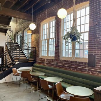 Tinker House Events - View of stairwell and seating (Provider) - Venues & Event Spaces Near Me - Indianapolis, Indiana