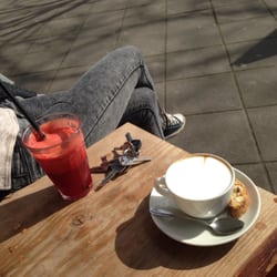Coffee & Juice - Cappuccino, fresh juice