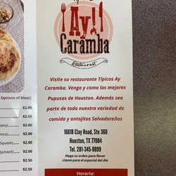 Parte del Menú para que lo puedan localizar