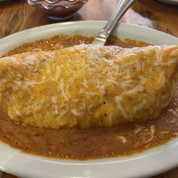 Escobar's Mexican Restaurant - Bean and cheese burrito, enchiladas style - Mexican Near Me - Kanab, Utah