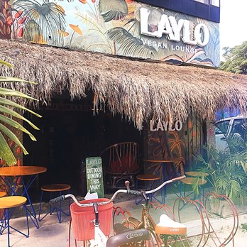 Laylo - Laylo exterior lounge view. - Vegan Near Me - Tulum, ROO