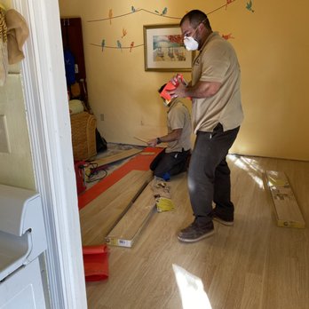 Red Fine Hardwood Floors - Working hard... - Flooring Near Me Red Fine Hardwood Floors - Working hard... - Flooring Near Me