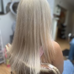 Brunette to Blonde first session !