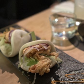 Kin Ramen - Softshell Crab Nikuman - Ramen Near Me - New York, New York Kin Ramen - Softshell Crab Nikuman - Ramen Near Me - New York, New York