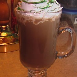 Undergrounds Coffeehaus - Grasshopper latte