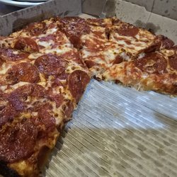 Domino's Pizza - DOUGHY, Undercooked crust