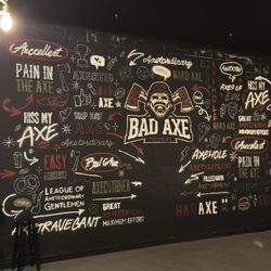 Bad Axe Throwing - Menu