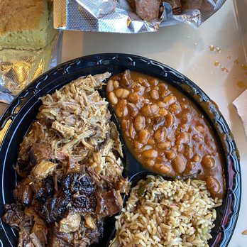 Tennessee's Real BBQ Real Fast - 2 meet combo. Carolina Pulled Pork and Burnt End Brisket - Barbeque Near Me - Framingham, Massachusetts