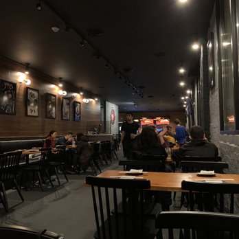 Bonchon Fairfield - Inside of the restaurant. So nice, they have a bar too. - Chicken Wings Near Me - Fairfield, Connecticut