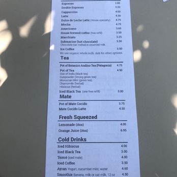 Cafecito - Coffee/Tea/Drink menu - Argentine Near Me - Santa Fe, New Mexico Cafecito - Coffee/Tea/Drink menu - Argentine Near Me - Santa Fe, New Mexico