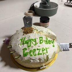 Gluten free  patron key lime cake!