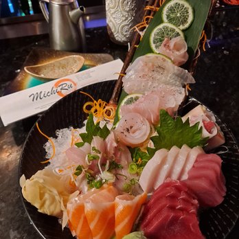 Michiru Sushi - Sashimi entree - Sushi Bars Near Me - Webster, Texas Michiru Sushi - Sashimi entree - Sushi Bars Near Me - Webster, Texas