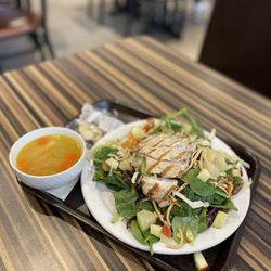 Kitchen 601 - Pineapple salad and chicken noodle soup