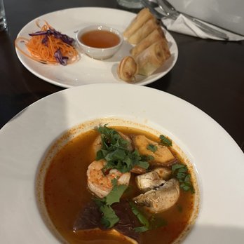 The Regent - Vegetarian Spring Rolls and soup - Thai Near Me - Washington, DC, District of Columbia