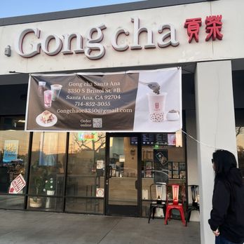 Gong Cha - Front of Gong Cha - Bubble Tea Near Me - Santa Ana, California