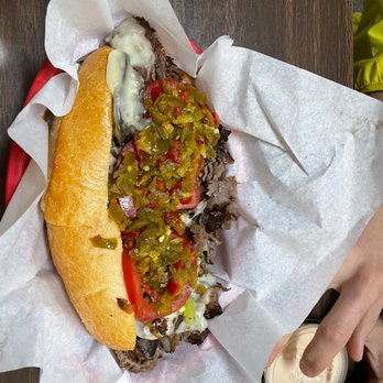 The Philadelphian - Pepper Steak Sandwich - Sandwiches Near Me - Sandy, Utah The Philadelphian - Pepper Steak Sandwich - Sandwiches Near Me - Sandy, Utah