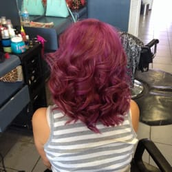 Sally Beauty - Bought the ion fusia n lavender mixed it together luv this hair color only @sallys :)