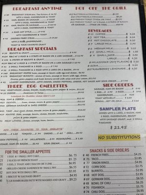 Menu photo 2 10-4 Cafe Grandview, WA Menu photo 2 10-4 Cafe Grandview, WA
