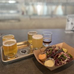 Catalyst Crafted Ales - Fish tacos and beers!