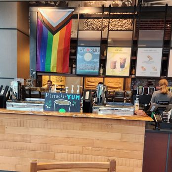 Starbucks - Front counter- left side (2/21/24) - Coffee & Tea Near Me - Seattle, Washington