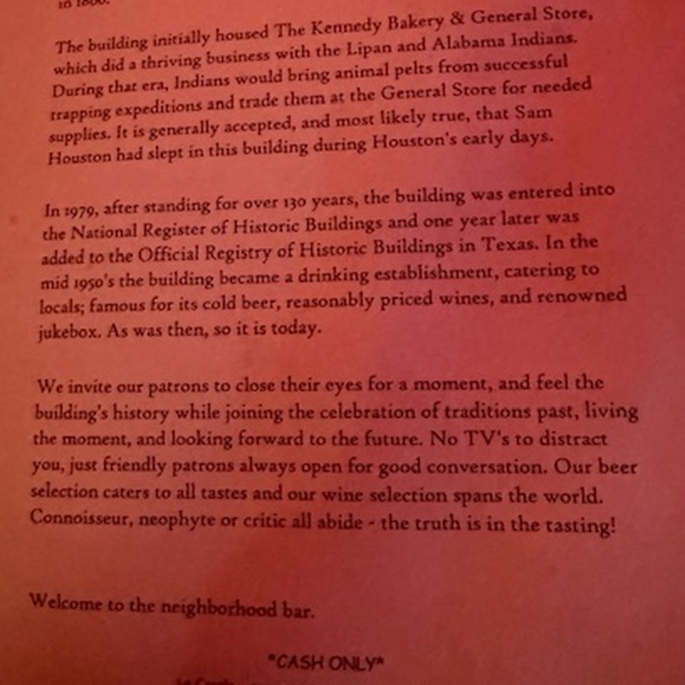 history information