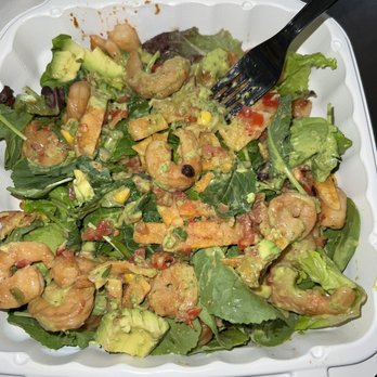 Wahoo's Fish Taco - Kale Kai Salad w/ Shrimp - Mexican Near Me - Tustin, California Wahoo's Fish Taco - Kale Kai Salad w/ Shrimp - Mexican Near Me - Tustin, California