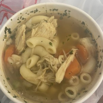 The Lunch Box - Chicken noodle soup, lots of chix, veggies, good flavor - Sandwiches Near Me - Oakland, California