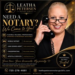 Leatha Petersen Notary Public