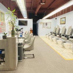 Nails, Spa & More - Come in now and try all new here. I love it and happy.
