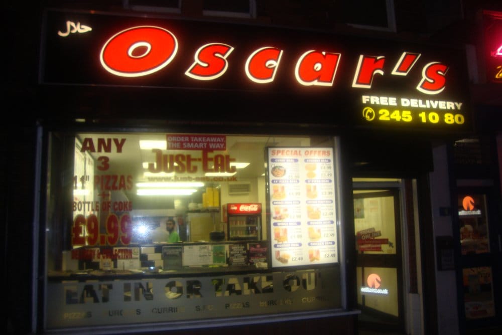 OSCAR’S PIZZA & BALTI HOUSE 30 Woodsley Rd, Leeds, West Yorkshire